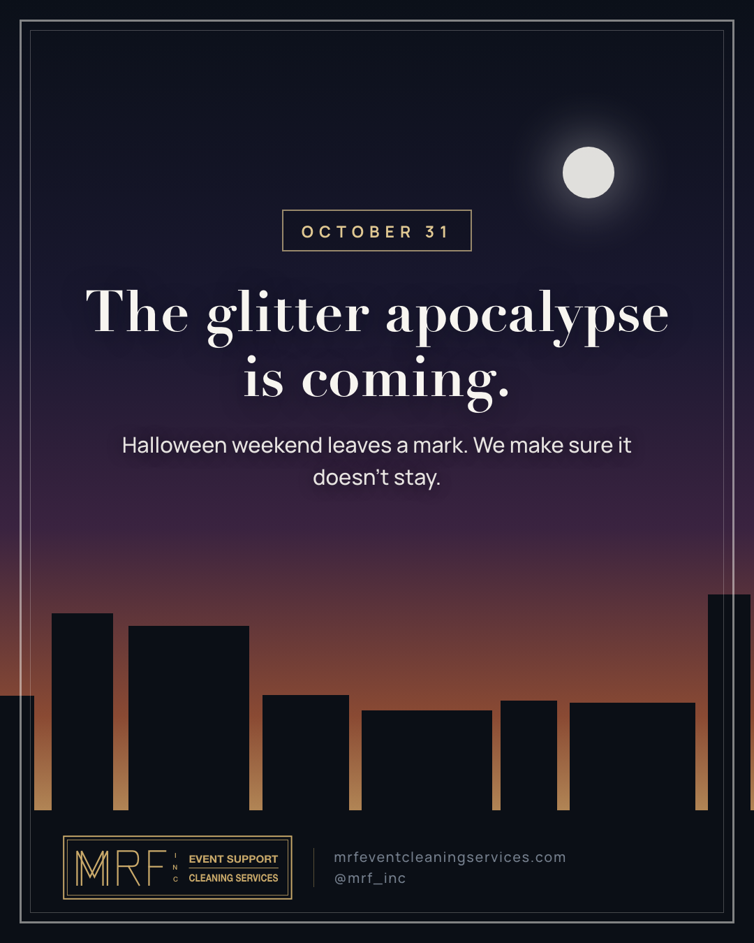 The glitter apocalypse is coming.